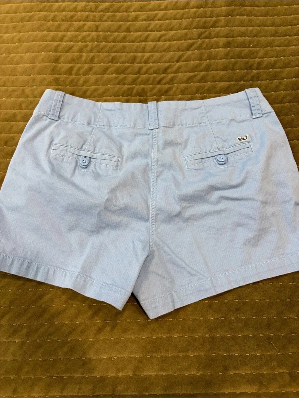 Vineyard Vines Light Blue Women's Cotton Shorts